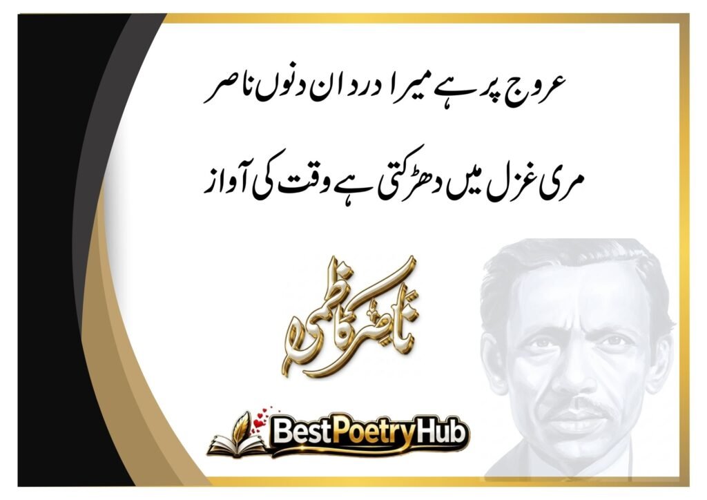 Nasir Kazmi Shayari, Best Urdu Ghazal, Nazam Collection